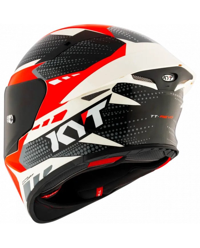 CASCO KYT INTEGRAL TT-REVO GEAR NEGRO/ROJO