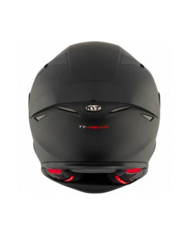 CASCO KYT INTEGRAL TT-REVO PLAIN MATTE NEGRO