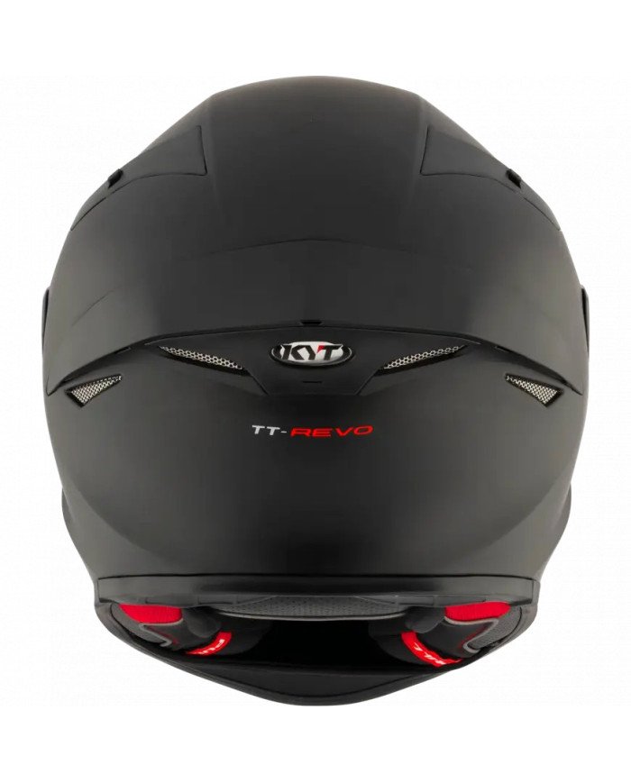 CASCO KYT INTEGRAL TT-REVO PLAIN MATTE NEGRO