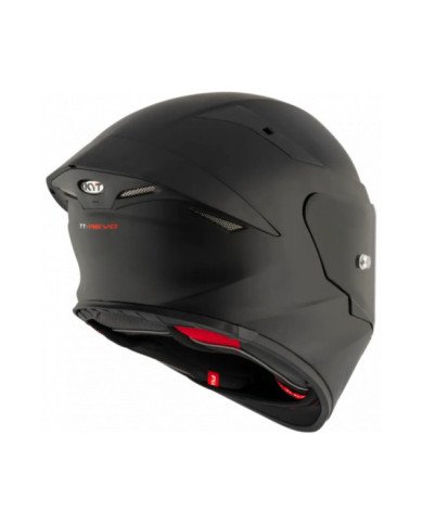 CASCO KYT INTEGRAL TT-REVO PLAIN MATTE NEGRO