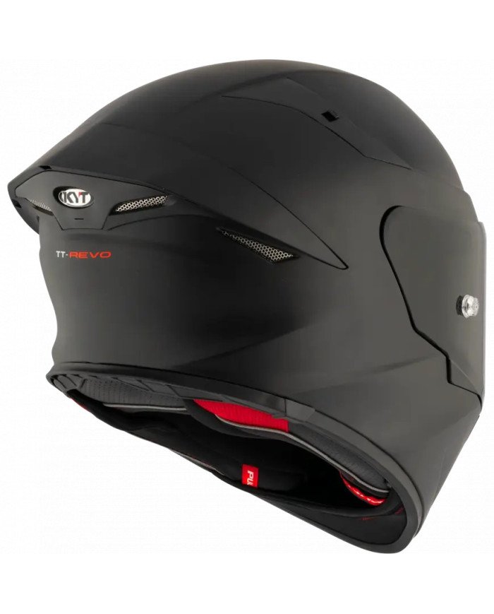 CASCO KYT INTEGRAL TT-REVO PLAIN MATTE NEGRO