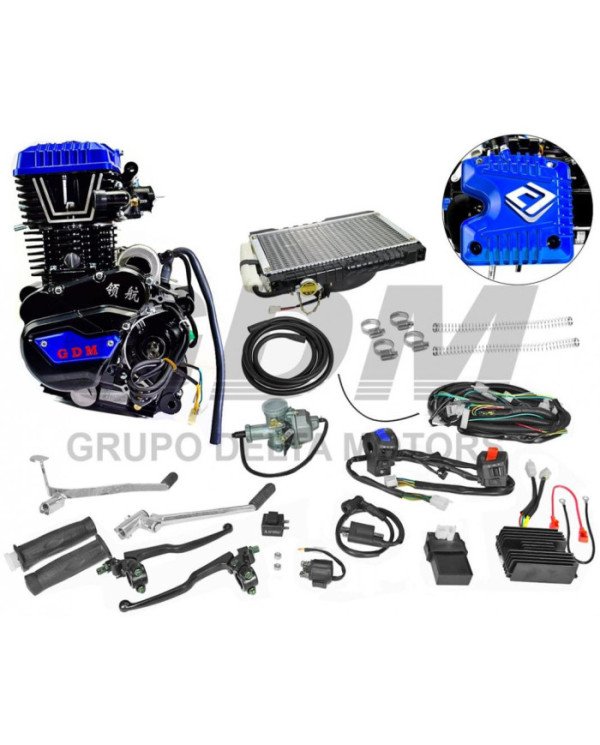 MOTOR MARCA GDM CG330 E/AGUA 13KW/6500RPM/MIN