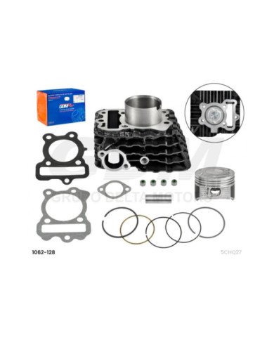 CILINDRO KIT DISCOVER 125-ST (54MM) 4 VAL/NEGRO