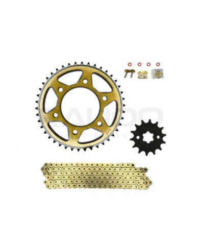 KIT ARRASTRE R15 428HO-120L 42T/14T RAUDO