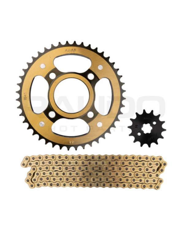 KIT ARRASTRE CBF125 428H-124L 44T/14T TWISTER C/S RAUDO