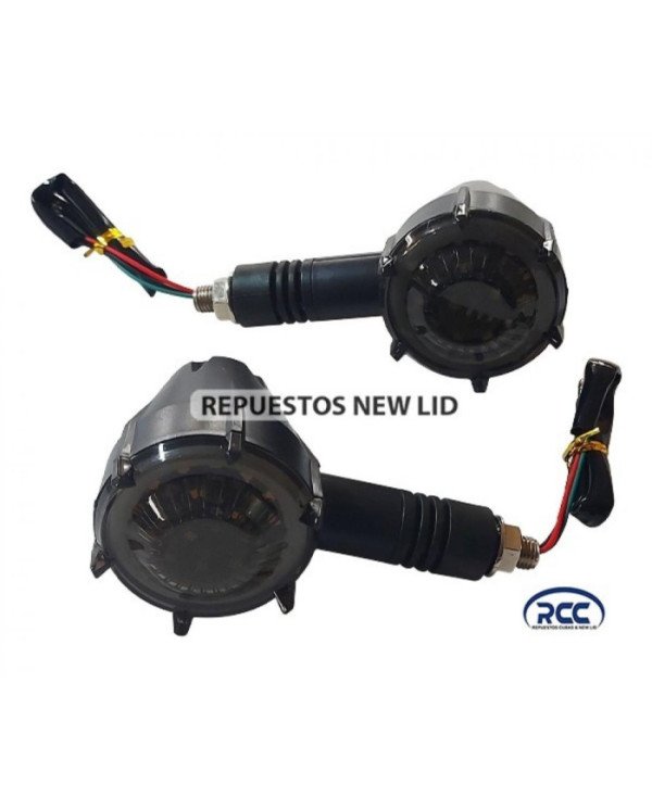 FARO DIRECCIONAL RCC LED 112  CIRCULAR AMBAR