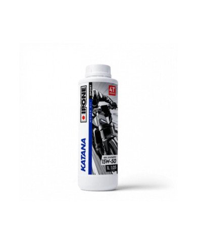 ACEITE IPONE 15W50 KATANA 100% SYNTHETIC SPORT 1L 4T
