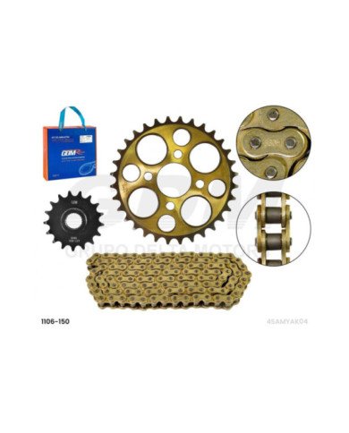 KIT ARRASTRE ATV150 530H-120L 32T/17T GDM
