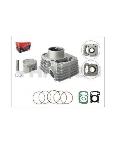 CILINDRO KIT HONDA CBF125/XR125 52.4MM (13MM)(AIRE) GRIS