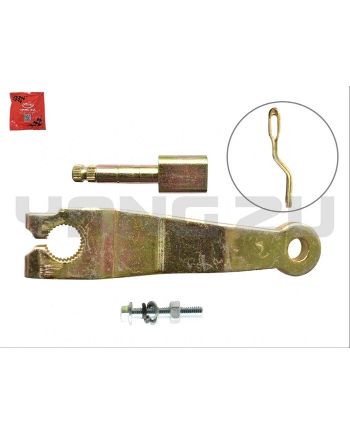 BRAZO FRENO C/PIN + PERNO CARGUERO(112MM