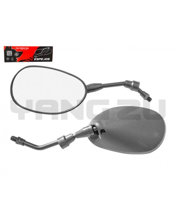 ESPEJO OVALADO 10 MM WAVE(H/NORMAL) YZU