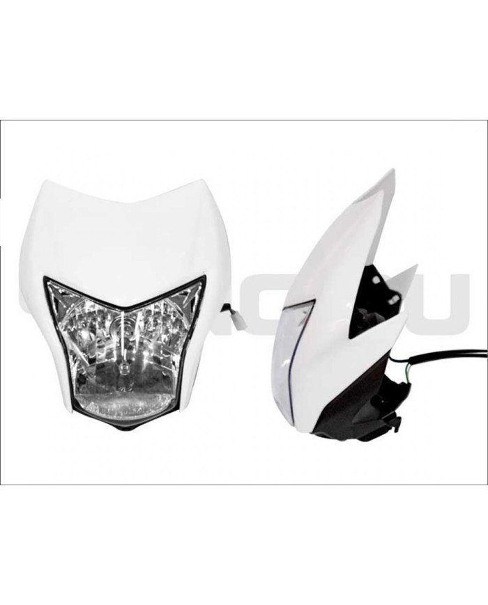 MASCARA+FARO XR150 YZU BLANCO