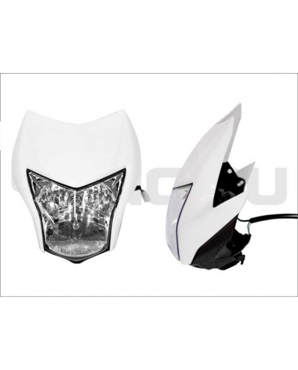 MASCARA+FARO XR150 YZU BLANCO