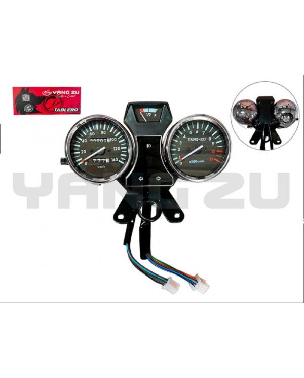 TABLERO VELO/TACO CARGUERO CHOPER/CG250 YANG ZU