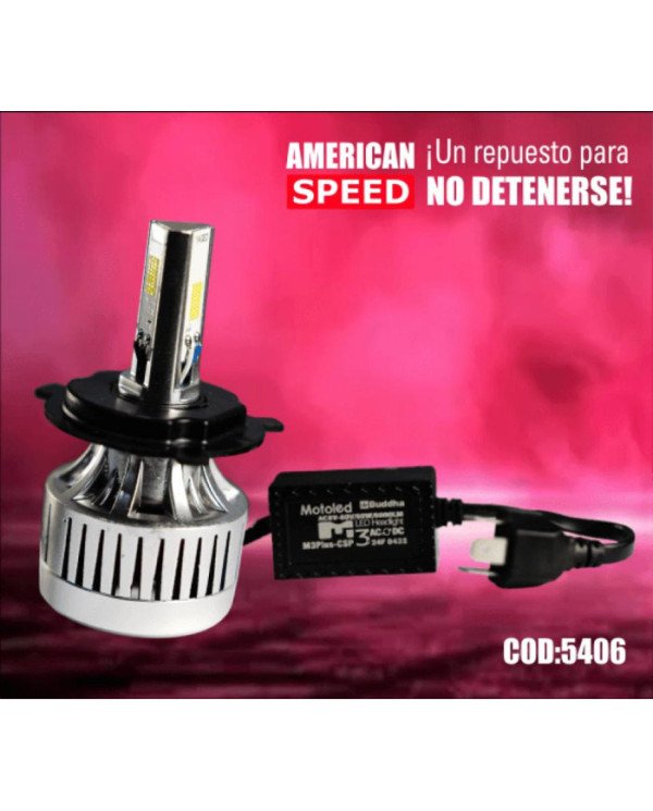 FOCO LED 60W 6000LM AC/DC 8V-80V 4 LIGHT