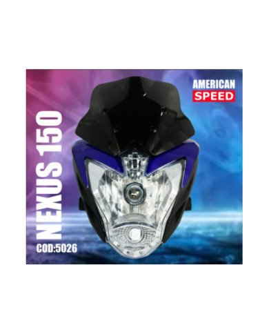 FARO DELANTERO SSENDA FINITI 150-AZUL