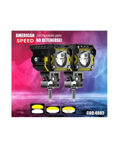 FARO EXPLORADORA DUAL FLASH JYR16 80W 10000LM -