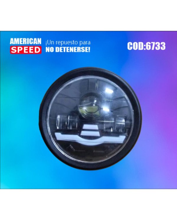 FARO LED REDONDO 5.75 PULG. 45W 5000 LM FLASH TJ03