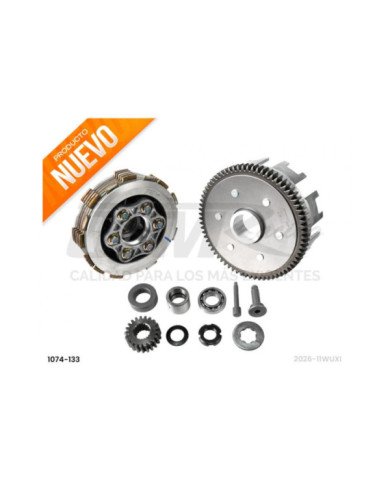 CREMALLERA COMP. CB250/RZ250 70T C/BOCINA GDM