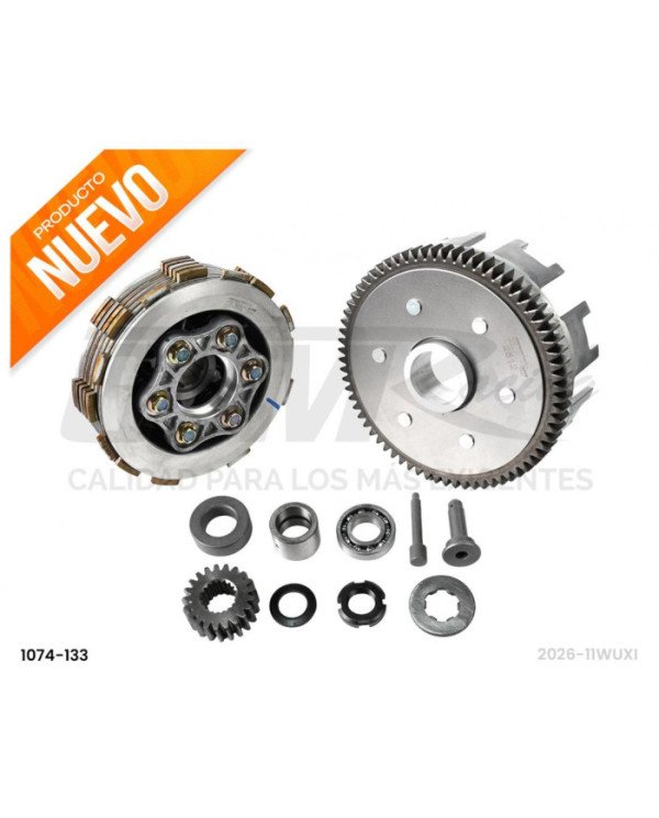 CREMALLERA COMP. CB250/RZ250 70T C/BOCINA GDM