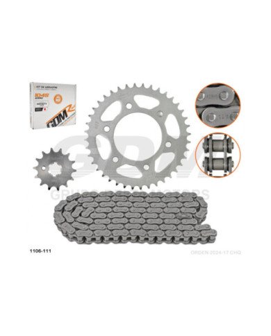 KIT ARRASTRE 428HO 132L 40T-14T YAMAHA FZ16 OEM GDMR