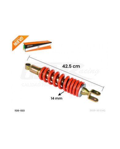 AMORTIGUADOR MONOSHOCK 390MM TEKKEN PROFESIONAL