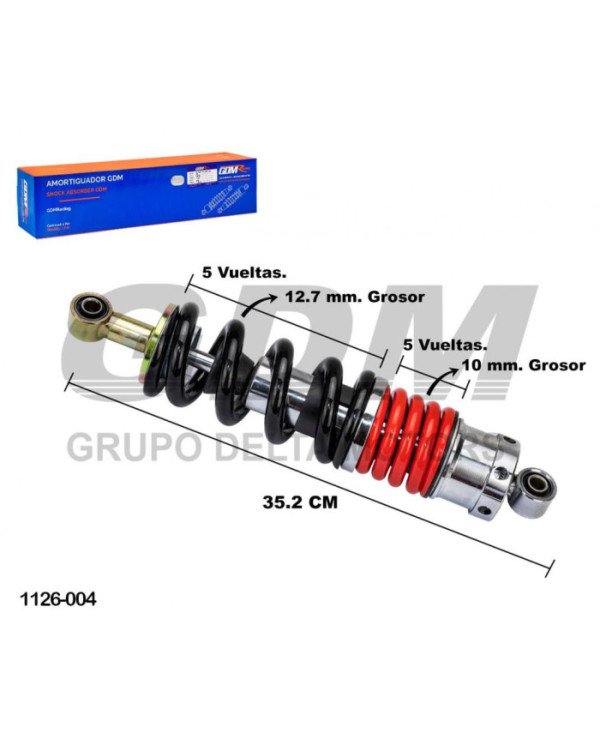 AMORTIGUADOR MONOSHOCK CBF-INVICTA-CB190R GDM