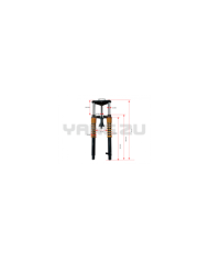 TELESCOPICO R/L CARGUERO ZS200 C/BASE AMAR-ROJ