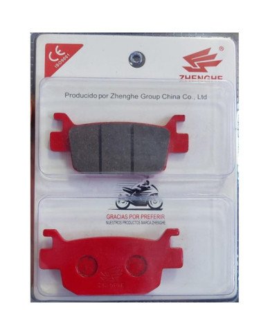 PASTILLAS FRENO POSTERIOR PREMIUM PAR - COMPATIBLE CON TNT-250/300/302, NEXUS RS-200, RZ-250