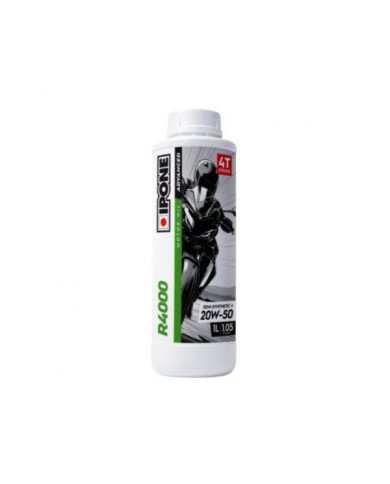 ACEITE IPONE R4000 20W50 SINTETICO PLUS 1L