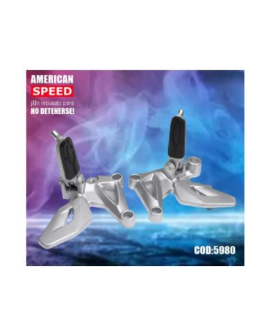 ESTRIBO DELT COMPLETO C/BASE PULSAR NS200