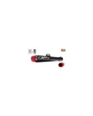 TUBO DE ESCAPE DEPORTIVO M4 NEGRO/ROJO B64 SET - STD