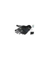 GUANTES LARGOS MT-40 NEGRO REFLECTIVOS MADMOTOR PAR - XL