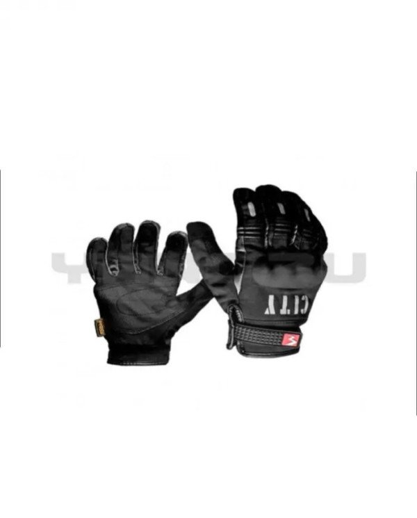 GUANTES LARGOS MAD-07E NEGRO CITY MADMOTOR PAR - XL