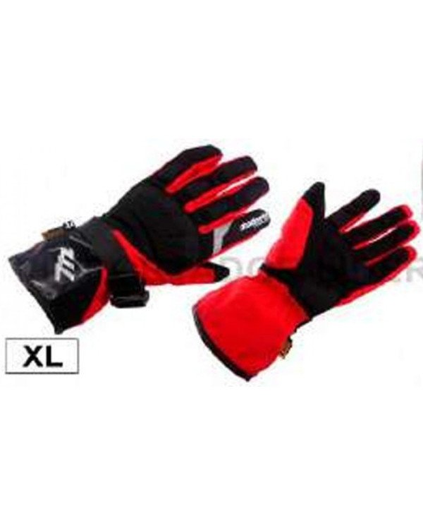 GUANTES LARGOS IMPERMEABLE MAD-68 ROJO MADMOTOR PAR - XL