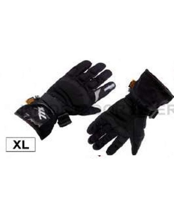 GUANTES LARGOS IMPERMEABLE MAD-68 NEGRO MADMOTOR PAR - XL