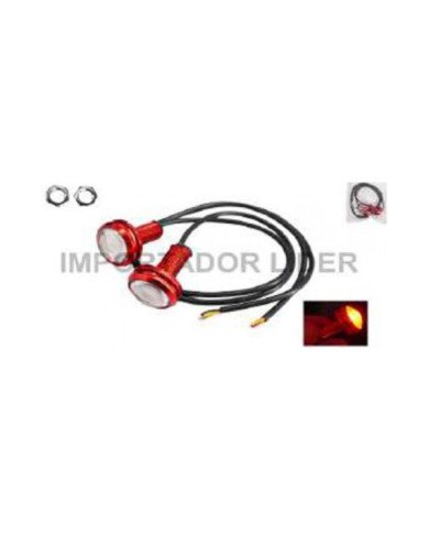 FARO LED OJO DE AGUILA ROJO PAR - STD