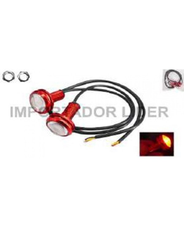 FARO LED OJO DE AGUILA ROJO PAR - STD