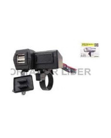 CARGADOR UNIVERSAL INPUT: 10-24V/OUTPUT: 5V-3.1A UND - STD