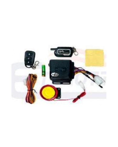 ALARMA CON 2 CONTROLES (1 TIPO ANTENA ) ENCENDIDO A DISTANCIA, LLAVERO VIBRADOR SET - STD