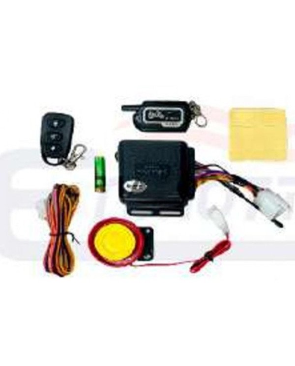 ALARMA CON 2 CONTROLES (1 TIPO ANTENA ) ENCENDIDO A DISTANCIA, LLAVERO VIBRADOR SET - STD