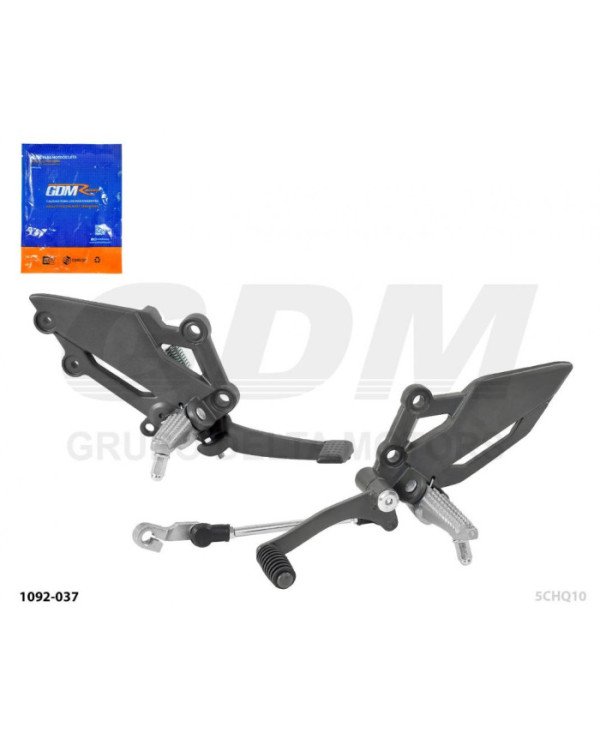 ESTRIBO COMP. DELT. DER/IZQ. RZ250 PISTERA   GDM