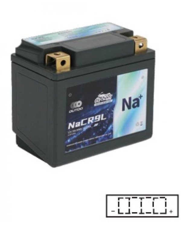 BATERIA 12V (YB9L-BS / 12N9-3B) OUTDO NACR9L