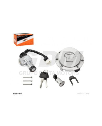 CHAPA +TAPA KIT  HONDA CB190R GDM