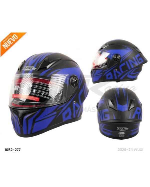 CASCO  INTEGRAL KIDS NIÑA/NIÑO RACING SIRIO-506