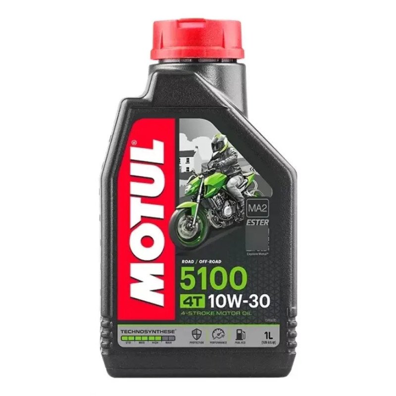 ACEITE MOTUL 5100 10W30 SEMI-SINTETICO