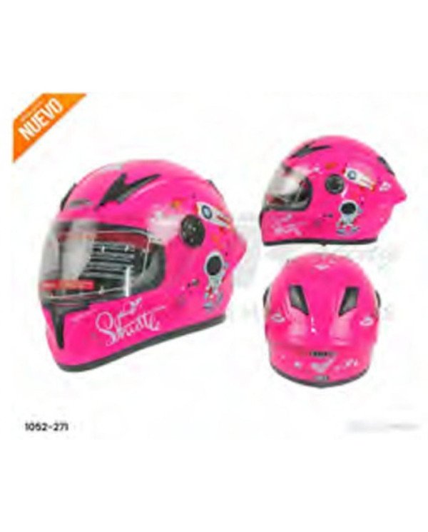 CASCO  INTEGRAL KIDS NIÑA/NIÑO RACING SIRIO-506