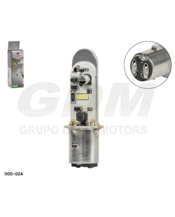 FOCO STALLION LED GL STROBO BA20D 6500K