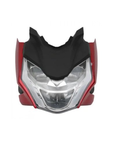 MASCARA+FARO HONDA CB190R ROJO RCC