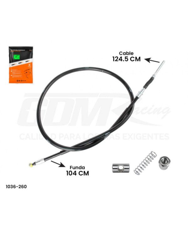 CABLE FRENO DELT -GL125 GDM